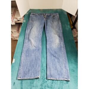 Polo Ralph Lauren Jeans Size 34x32 Mens Blue Pants Baggy Denim 867 Straight